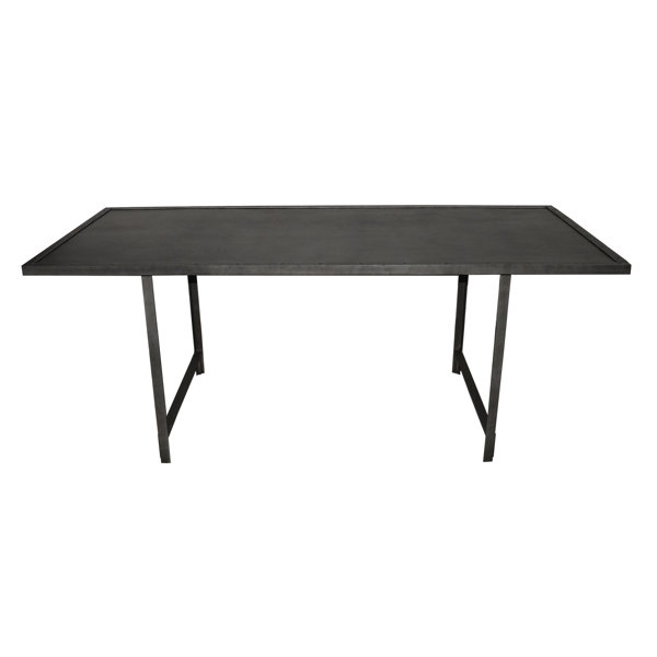 MOTI Furniture Inverness Metal Dining Table Wayfair